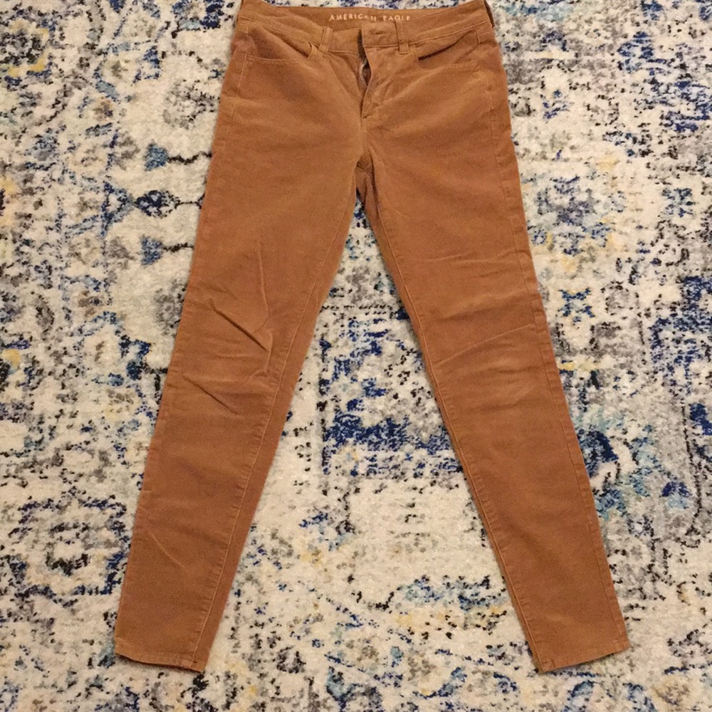 American Eagle Corduroy High Rise Jeggings
